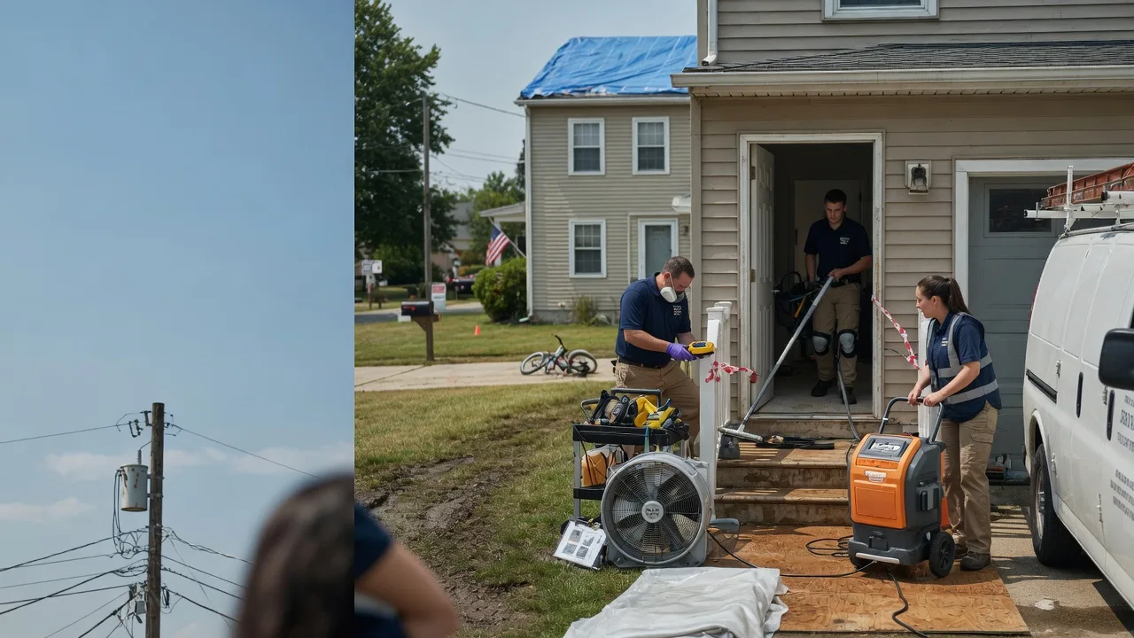 Water Damage Repair in Pearl City, IL near me